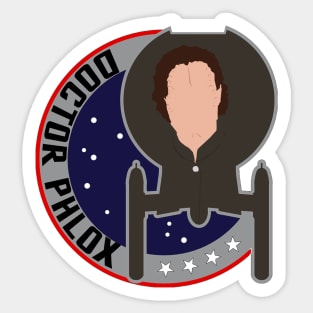 Dr. Phlox - Star Trek Enterprise Sticker